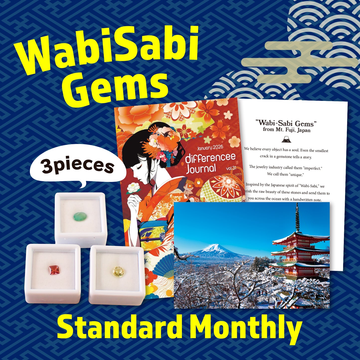 WabiSabi Gems – Standard Monthly